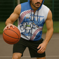 Nicaragua 2026 Baseball Personalized Sleeveless Zip Hoodie Go Champions Drip Style