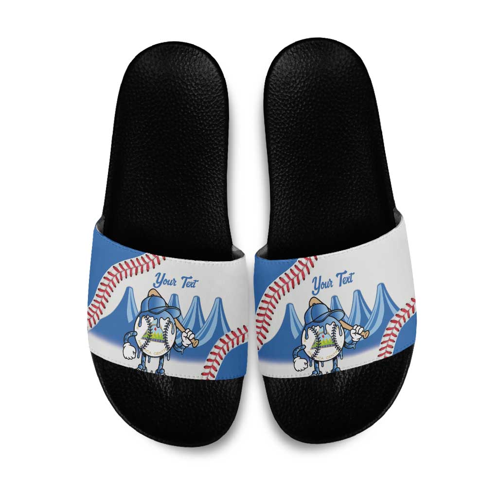 Nicaragua 2026 Baseball Slide Sandals Go Champions Drip Style