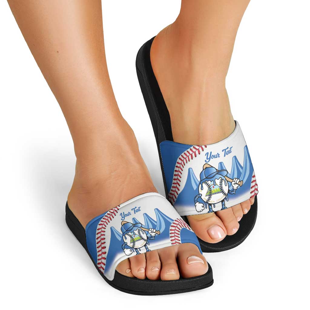 Nicaragua 2026 Baseball Slide Sandals Go Champions Drip Style