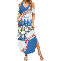 Nicaragua 2026 Baseball Personalized Summer Maxi Dress Go Champions Drip Style