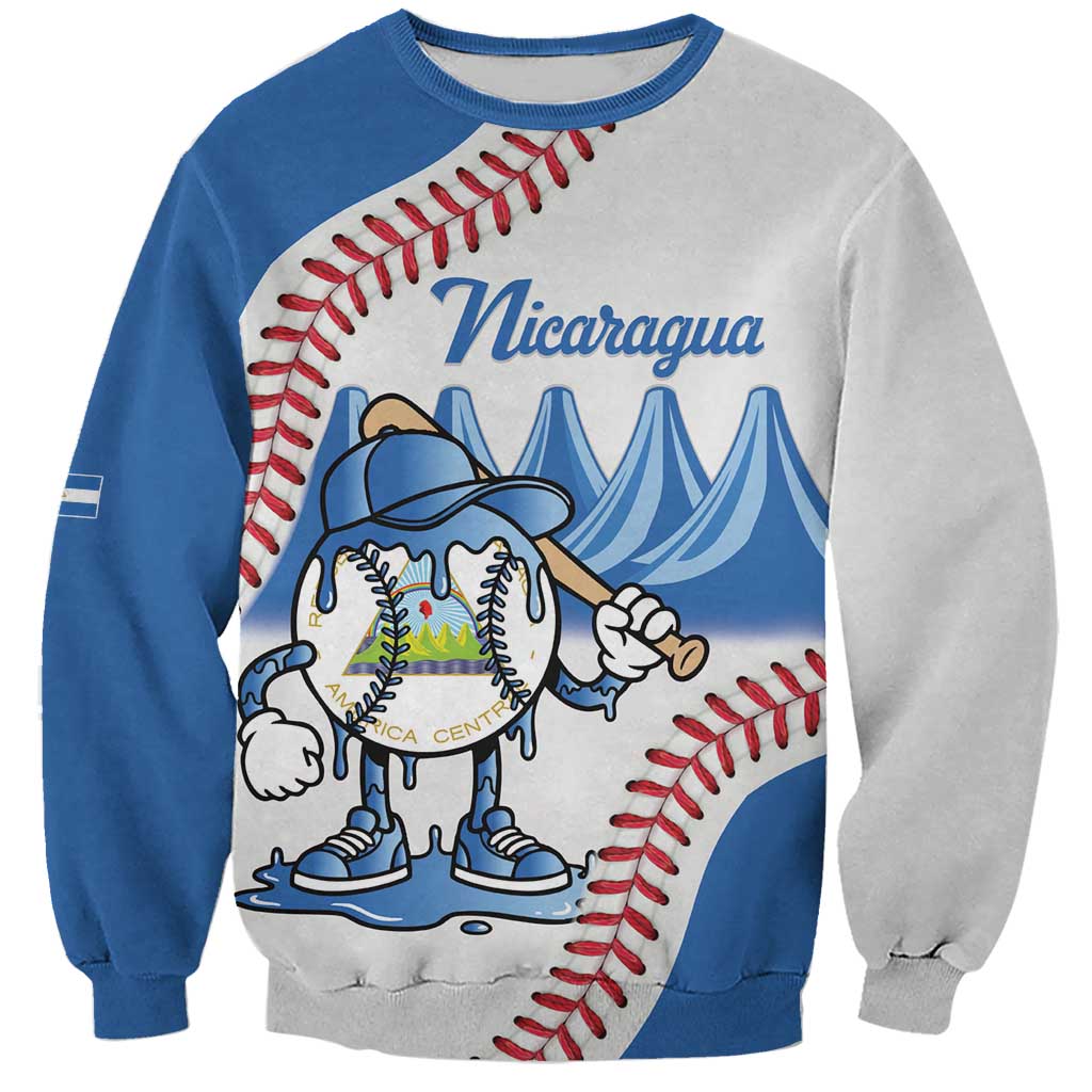 Nicaragua 2026 Baseball Personalized Sweatshirt Go Champions Drip Style