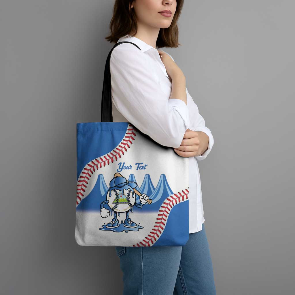 Nicaragua 2026 Baseball Tote Bag Go Champions Drip Style