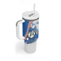 Nicaragua 2026 Baseball Personalized Tumbler With Handle Go Champions Drip Style