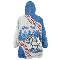 Nicaragua 2026 Baseball Personalized Wearable Blanket Hoodie Go Champions Drip Style