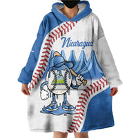 Nicaragua 2026 Baseball Personalized Wearable Blanket Hoodie Go Champions Drip Style