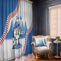 Nicaragua 2026 Baseball Window Curtain Go Champions Drip Style