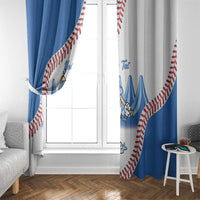Nicaragua 2026 Baseball Window Curtain Go Champions Drip Style
