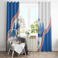 Nicaragua 2026 Baseball Window Curtain Go Champions Drip Style