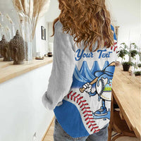 Nicaragua 2026 Baseball Personalized Women Casual Shirt Go Champions Drip Style