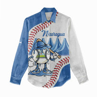 Nicaragua 2026 Baseball Personalized Women Casual Shirt Go Champions Drip Style