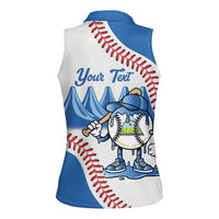 Nicaragua 2026 Baseball Personalized Women Sleeveless Polo Shirt Go Champions Drip Style