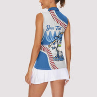 Nicaragua 2026 Baseball Personalized Women Sleeveless Polo Shirt Go Champions Drip Style