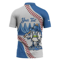 Nicaragua 2026 Baseball Personalized Zipper Polo Shirt Go Champions Drip Style
