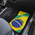 Custom Brazil Football Car Mats Vamos Canarinho