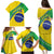 Custom Brazil Football Family Matching Puletasi and Hawaiian Shirt Vamos Canarinho