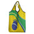 Custom Brazil Football Grocery Bag Vamos Canarinho