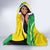 Custom Brazil Football Hooded Blanket Vamos Canarinho