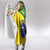 Custom Brazil Football Hooded Blanket Vamos Canarinho
