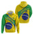 Custom Brazil Football Hoodie Vamos Canarinho