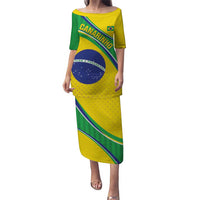 Custom Brazil Football Puletasi Vamos Canarinho