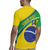 Custom Brazil Football Rugby Jersey Vamos Canarinho