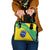 Custom Brazil Football Shoulder Handbag Vamos Canarinho