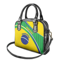 Custom Brazil Football Shoulder Handbag Vamos Canarinho