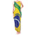 Custom Brazil Football Tank Maxi Dress Vamos Canarinho