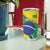 Custom Brazil Football Tumbler Cup Vamos Canarinho