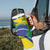 Custom Brazil Football Tumbler With Handle Vamos Canarinho