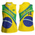 Custom Brazil Football Women Sleeveless Polo Shirt Vamos Canarinho