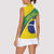 Custom Brazil Football Women Sleeveless Polo Shirt Vamos Canarinho