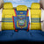 Custom Ecuador Football Back Car Seat Cover Vamos La Tricolor