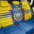 Custom Ecuador Football Back Car Seat Cover Vamos La Tricolor
