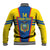 Custom Ecuador Football Baseball Jacket Vamos La Tricolor