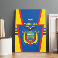 Custom Ecuador Football Canvas Wall Art Vamos La Tricolor