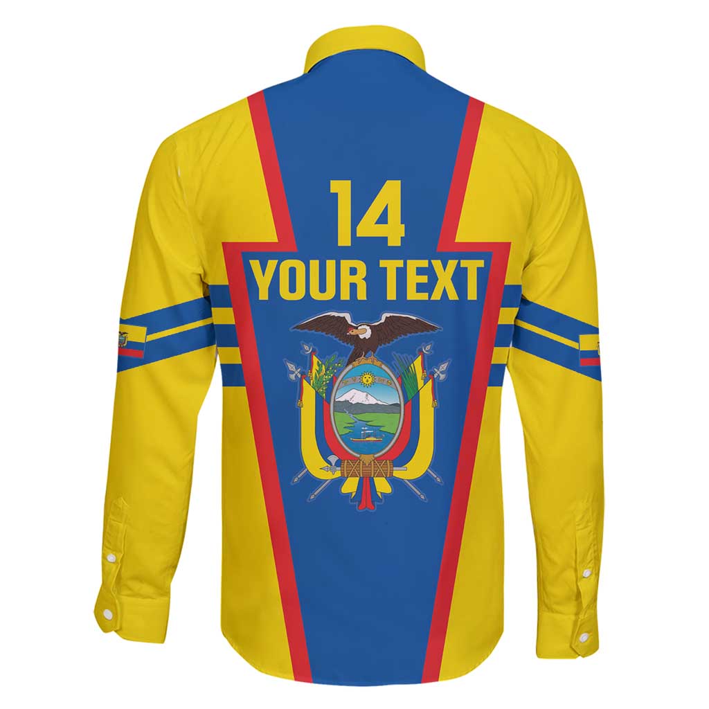 Custom Ecuador Football Family Matching Puletasi and Hawaiian Shirt Vamos La Tricolor