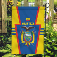 Custom Ecuador Football Garden Flag Vamos La Tricolor