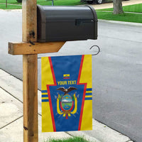 Custom Ecuador Football Garden Flag Vamos La Tricolor