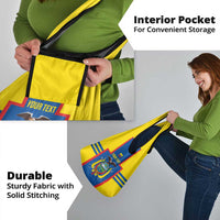 Custom Ecuador Football Grocery Bag Vamos La Tricolor