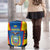 Custom Ecuador Football Luggage Cover Vamos La Tricolor