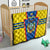Custom Ecuador Football Quilt Vamos La Tricolor