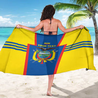 Custom Ecuador Football Sarong Vamos La Tricolor