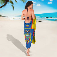 Custom Ecuador Football Sarong Vamos La Tricolor