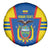 Custom Ecuador Football Spare Tire Cover Vamos La Tricolor
