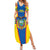 Custom Ecuador Football Summer Maxi Dress Vamos La Tricolor