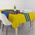 Custom Ecuador Football Tablecloth Vamos La Tricolor