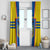 Custom Ecuador Football Window Curtain Vamos La Tricolor