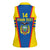 Custom Ecuador Football Women Sleeveless Polo Shirt Vamos La Tricolor