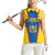 Custom Ecuador Football Women Sleeveless Polo Shirt Vamos La Tricolor